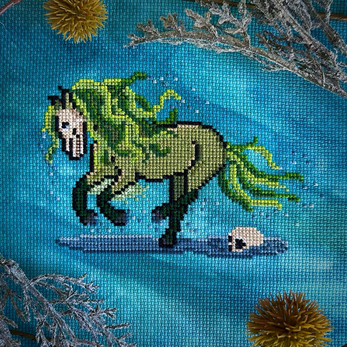 Kelpie Horse - PDF Cross Stitch Pattern