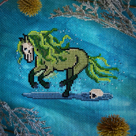 Kelpie Horse - PDF Cross Stitch Pattern