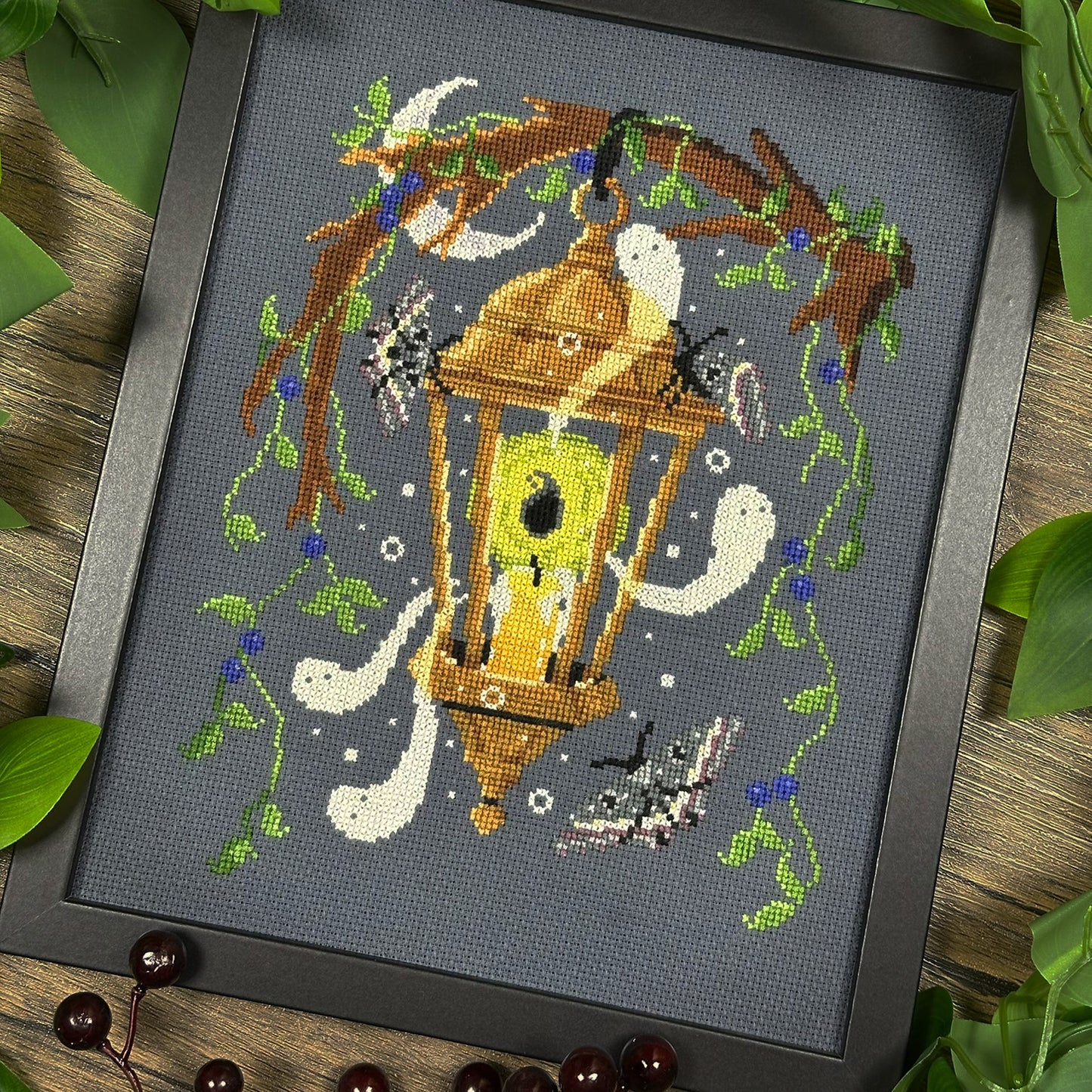 Witch Lantern Paper Printed Pattern
