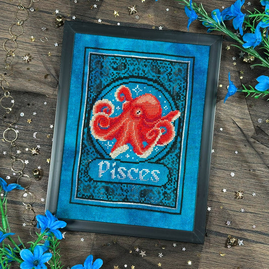 Zodiac Pisces Paper Printed Pattern
