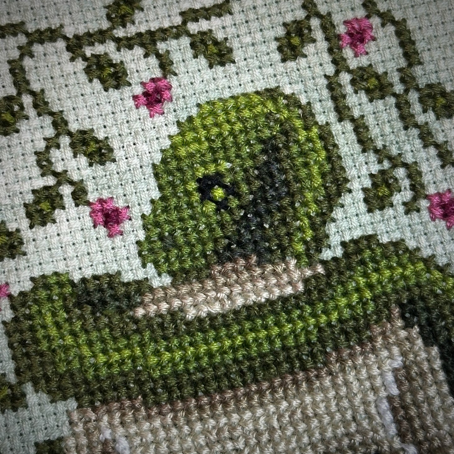 Serpent Sentinel - PDF Cross Stitch Pattern