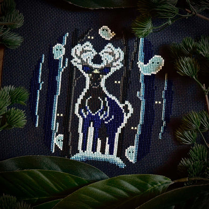 Wild Hunt Round - PDF Cross Stitch Pattern
