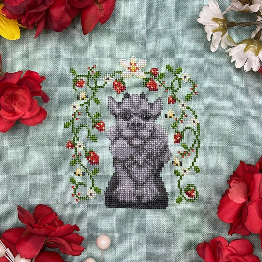 Strawberry Garden - PDF Cross Stitch Pattern