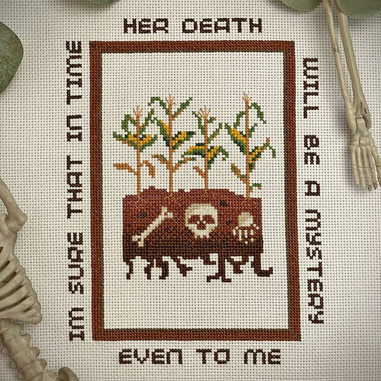Mystery To Me - PDF Cross Stitch Pattern