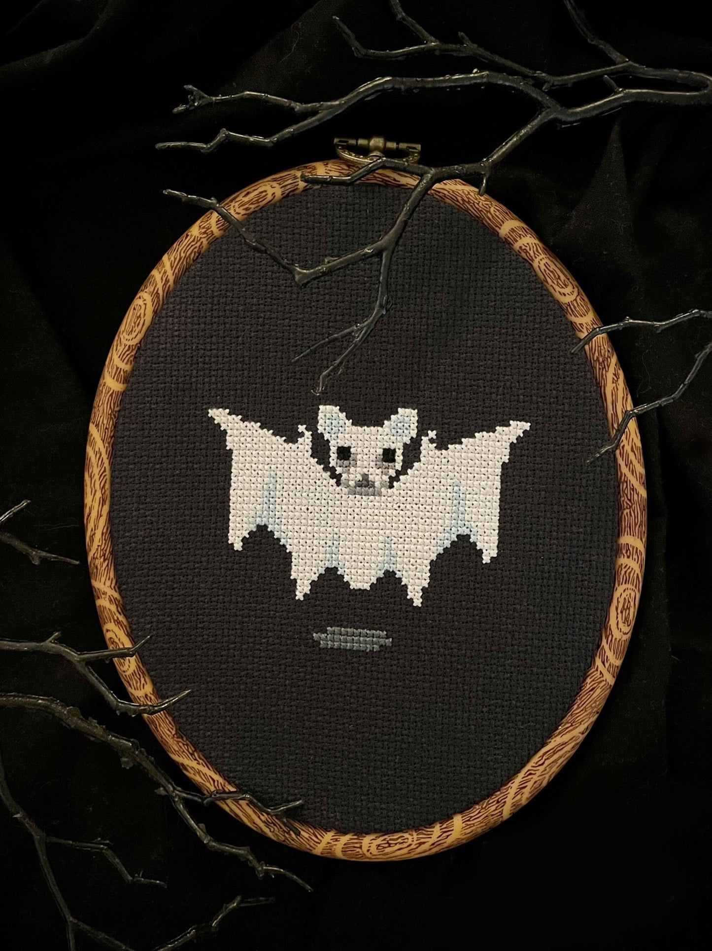 Ghost Bat and Cat BUNDLE - PDF Cross Stitch Pattern