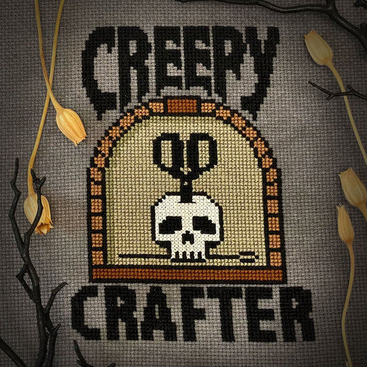 Creepy Crafter - PDF Cross Stitch Pattern
