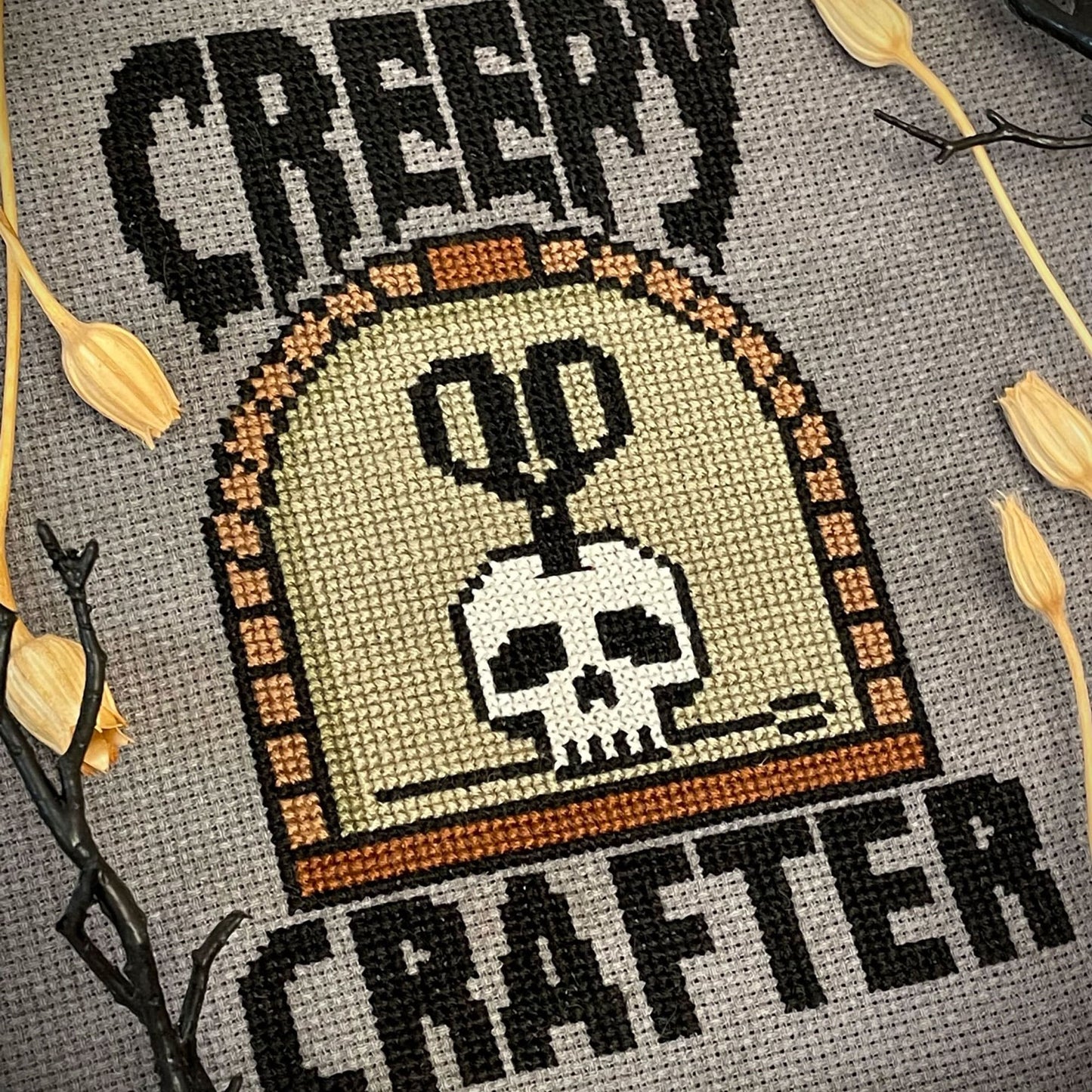 Creepy Crafter - PDF Cross Stitch Pattern