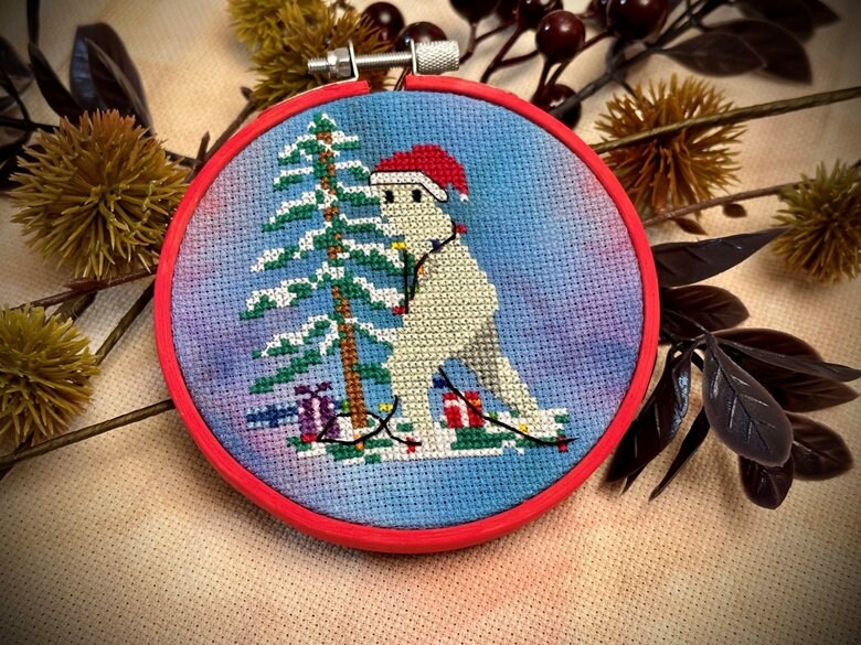 Christmas Crawler - PDF Cross Stitch Pattern