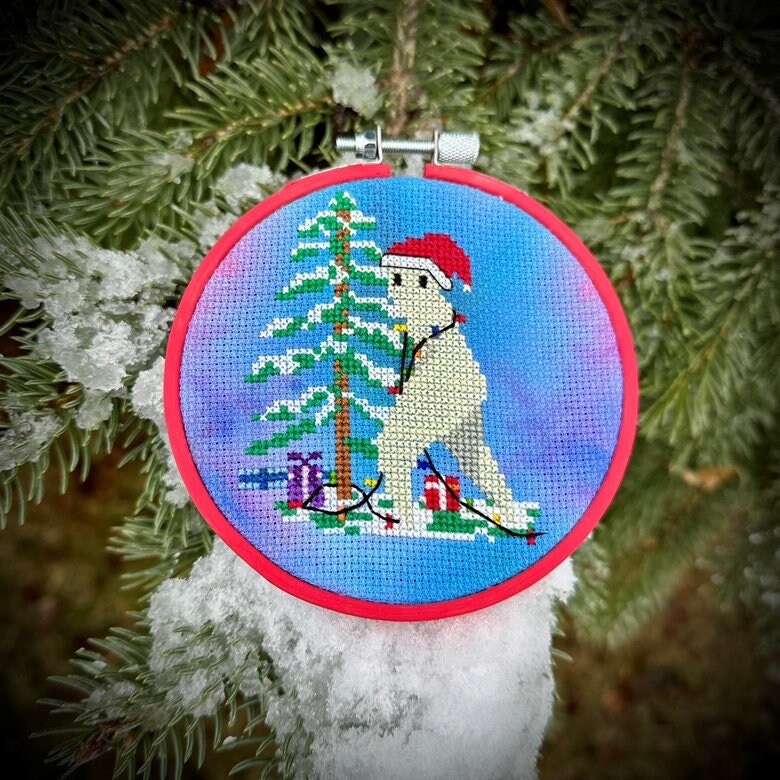Christmas Crawler - PDF Cross Stitch Pattern