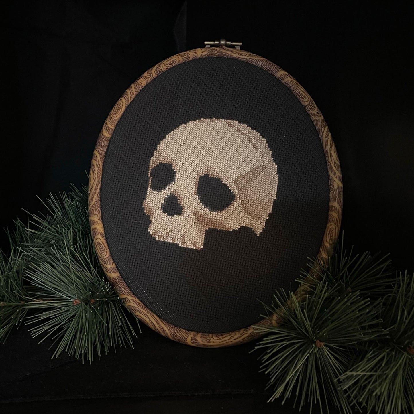 Old Skull - PDF Cross Stitch Pattern