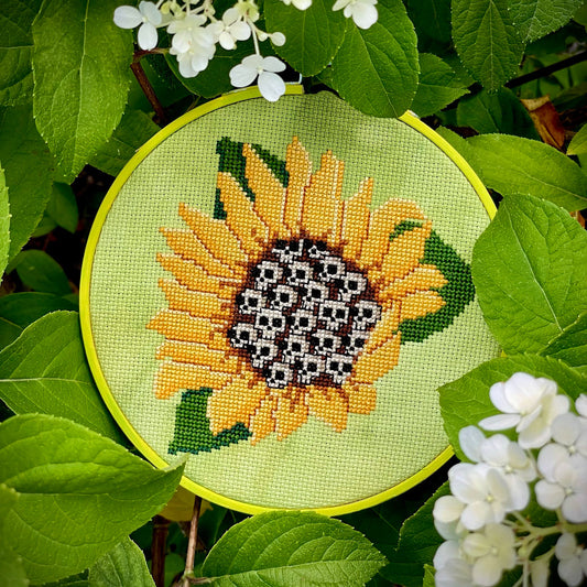 Blooming Skullflower - PDF Cross Stitch Pattern